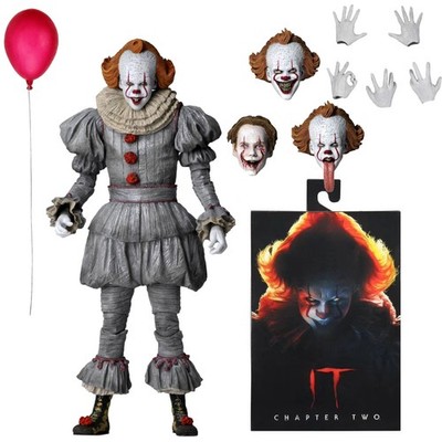 NECA IT 2 Pennywise Clown Ultimate 7'' Action Figure 1:12 Scale Movie 2019 New
