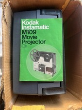 Kodak Instamatic M109 Movie Projector Super 8/8mm w/ Case Box Manual