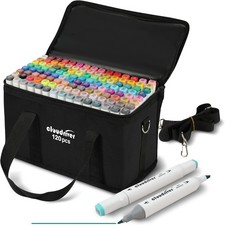 120 Colors Alcohol Markers Dual Tip Permanent Art Marker For Adults Alcohol