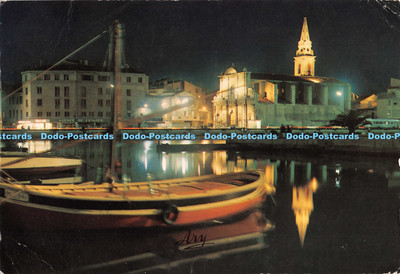 D134859 667 Martigues 13 Martigues la nuit Tardy Cliche Ektachrome Marseille 197