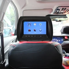 7inch Car Headrest Monitor MP5 Display Automobile Head Pillow Touch Screen w/MP5