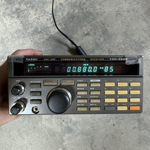 Yaesu FRG-9600 VHF UHF Communications Receiver 60-905MHz Tested Working