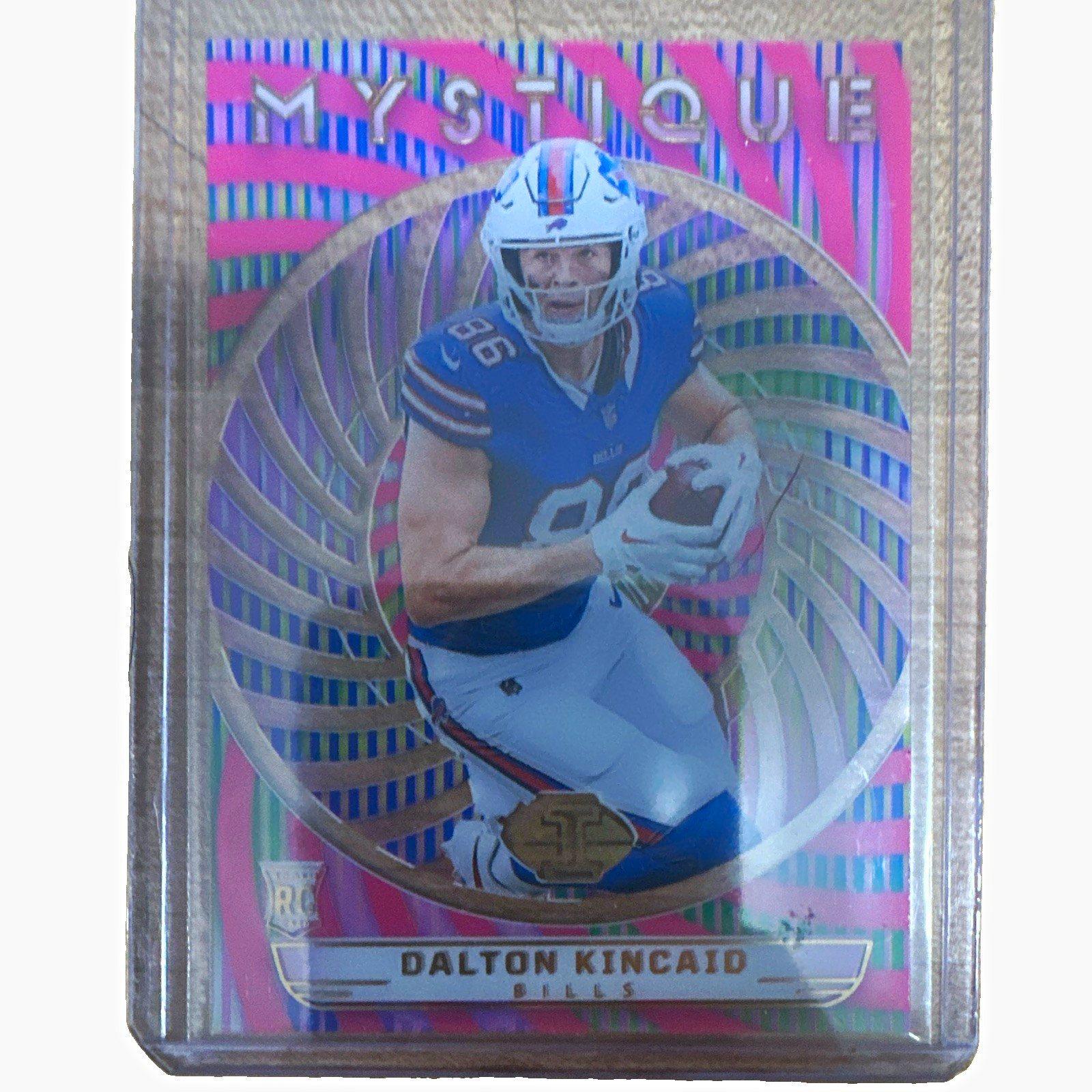 Panini Illusions 2023 Dalton Kincaid Bills Mystique Rookie #7 Pink /399