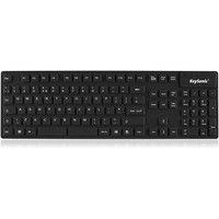 Keysonic KSK-8030IN Uk-Layout Industrie Silikontastatur Wasserdicht IP68 Qwerty