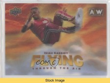 2024 AEW All Elite Wrestling Flying Through the Air Isiah Kassidy READ 17an