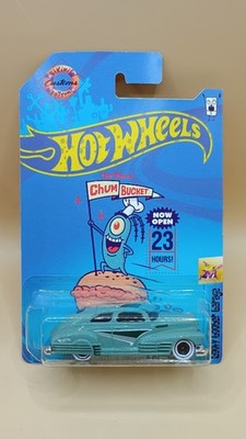 Hot Wheels SpongeBob Custom Bikini Bottom Chum mobile Heist Mode  Plankton  1:64
