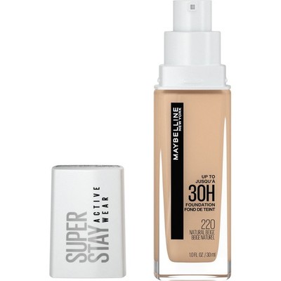 Maybelline Super Stay Liquid Foundation Makeup, Full Coverage, 220 Natural...