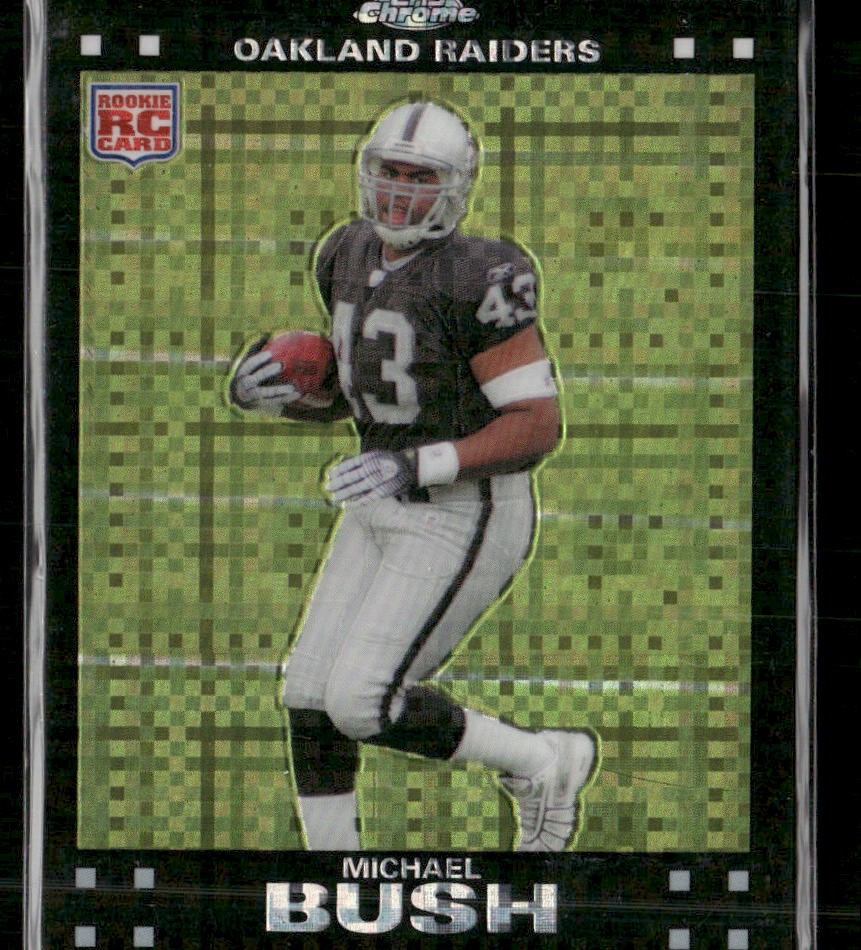 2007 Topps Chrome #TC184 Michael Bush Xfractors