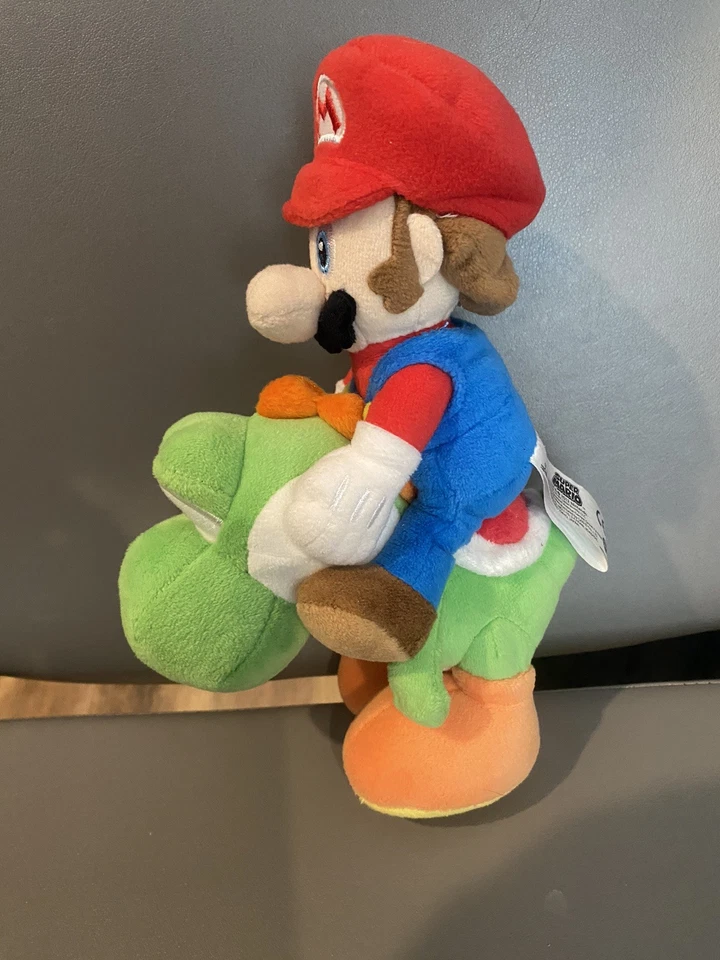Peluche Super Mario Bros Mario & Yoshi Japón Auténtico Foto 2 de 4