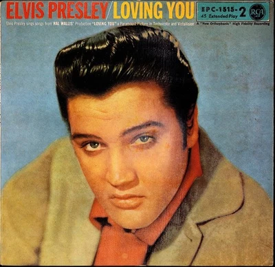 Elvis Presley – Loving You  (Vinyl 7" EP - DE 1961) - Bild 1 von 3