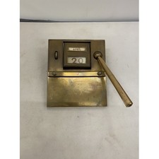 VINTAGE FRENCH ART DECO PERPETUAL DESK CALENDAR