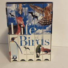 The Life Of Birds VHS Set 1998 Narrated By David Attenborough BBC Video