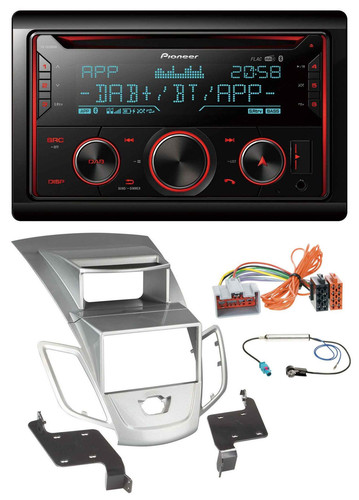 Pioneer 2DIN DAB MP3 Bluetooth USB CD Autoradio für Ford Fiesta 2008-2010 Displa - Bild 1 von 7