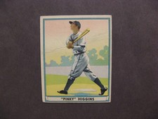 1941 Playball # 35 Pinky Higgins, Good / Fair Condition