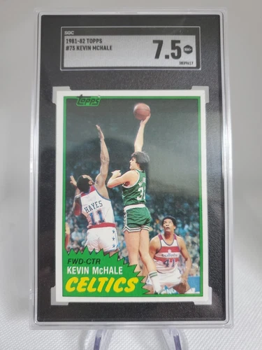 1981-82 Topps Kevin McHale RC #75 SGC 7.5 HOF Celtics Rookie Card 🔥