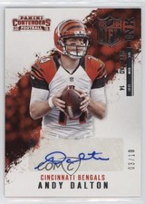 2015 Panini Contenders NFL Ink 3/10 Andy Dalton #NFL-AD Auto 1q7