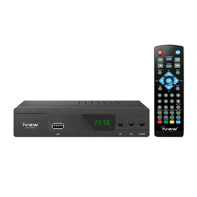 3300STB ATSC Converter Box with Recording, Media Player, Built-In Digital Clock,