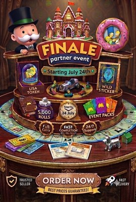 Monopoly Partner Event Go Finale Partner Event Full Carry 80k Points 24 Hours