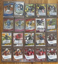 20 Rookie Autograph Lot 🔥 Jaylen Waddle RC Auto  + Pittman Jr + Palmer + MORE