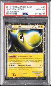 Lanturn Prime 86/95 Unleashed Holo Rare