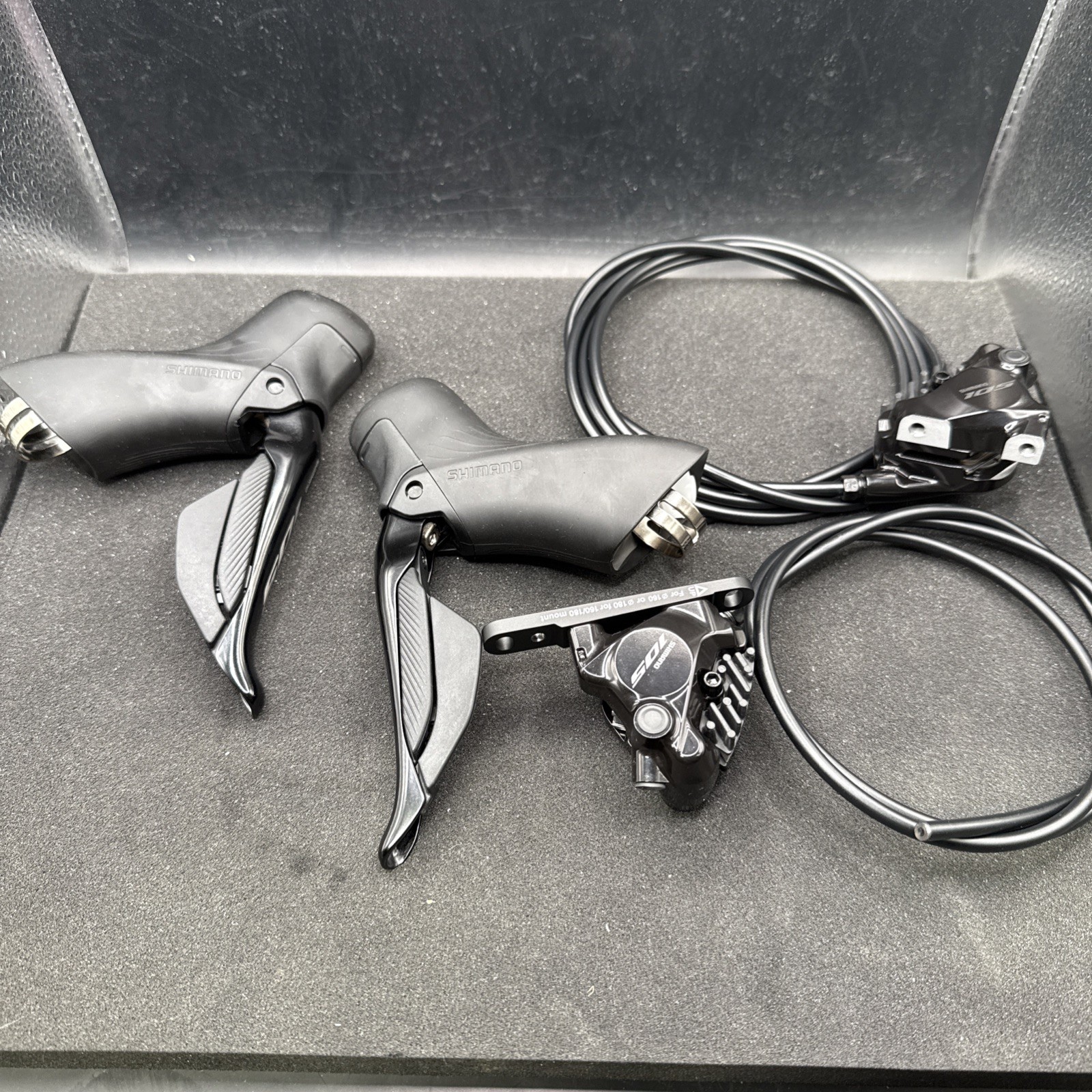 Shimano 105 7170 Di2 Hydraulic Shifter Set 1000/1700mm Lines 12 Speed 2x12  (NW)