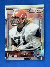 2015 Topps Chrome Refractor #131 Danny Shelton Cleveland Browns