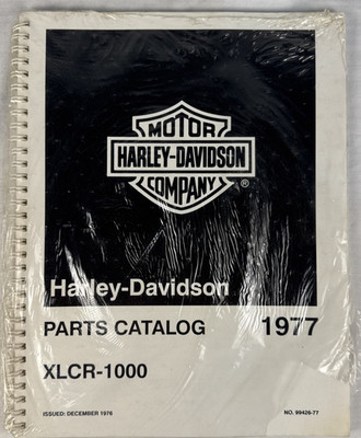 1977 HARLEY DAVIDSON PARTS CATALOG XLCR-1000 99426-77