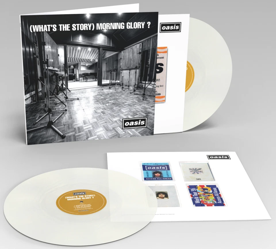 Oasis - What’s The Story Morning Glory LIMITED EDITION PEARL VINYL 2LP NEW! - Image 4 of 4