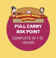 WIZARDING WORLD PARTNERS EVENT MONOPOLY GO RUSH      80K POINT FULL CARRY   
