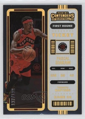 2022-23 Panini Contenders 1st Round Ticket /199 Pascal Siakam #22 14md