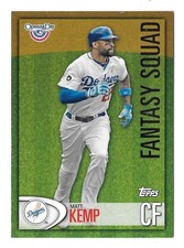 2012 Topps Opening Day Fantasy Squad - LOS ANGELES DODGERS