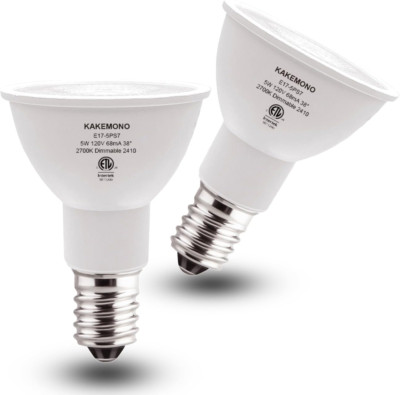 E17 LED Spotlight Bulb Dimmable 40W Halogen Replacement E17 Intermediate Base