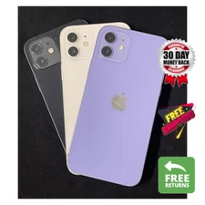 Apple iPhone 12 6.1” 64/128GB GSM/CDMA Unlocked Verizon Black, White, Purple 5G