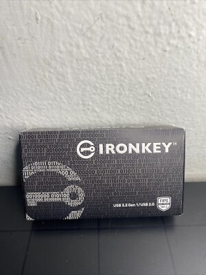 Kingston Ironkey IKD500SM/16GB 16GB D500SM Encrypted USB 3.0 Flash Drive