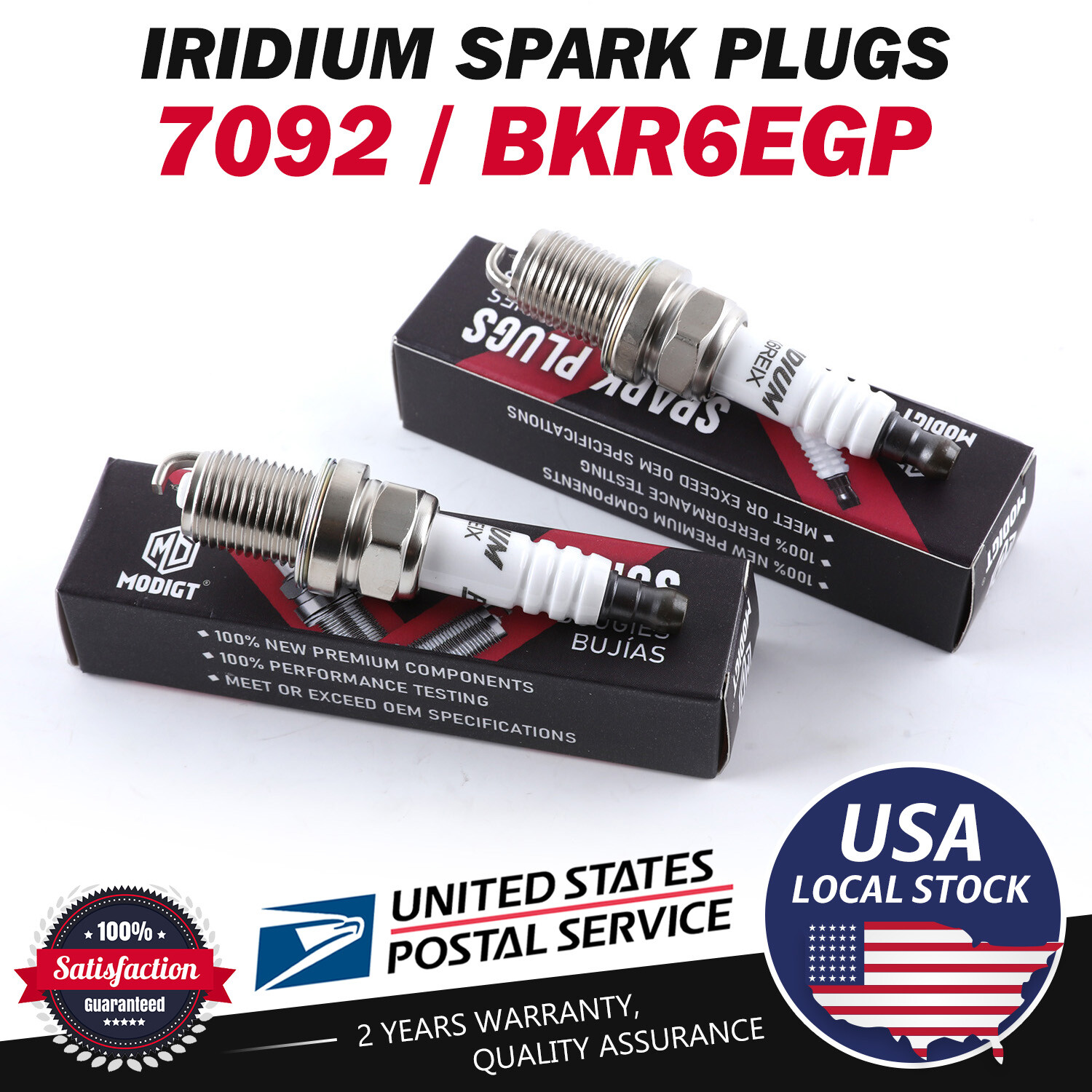4x Fit NGK Iridium Spark Plugs Kit BKR6EGP for Subaru Outback 2.5L 2000-2010