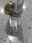 Stainless Steel And Citrine Ring  — photo 4