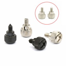 PC Computer Case Knurled Thumb Screws Hand Grip Knob Bolts Carbon Steel
