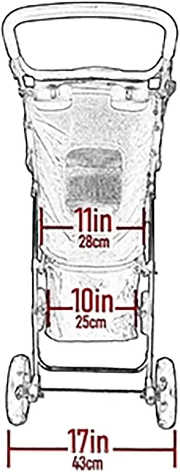 No-Zip Happy Trails Lite Pet Stroller for Cats/Dogs, Zipperless Entry, Easy F... - Image 3 of 4