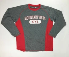 Alleson Athletic Mountain Vista Gameday Long Sleeve Shirt Men's L Gray G506L3