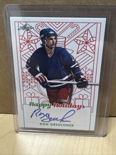 2023 Leaf Holiday Pack Autograph #BA-RG1 Ron Greschner