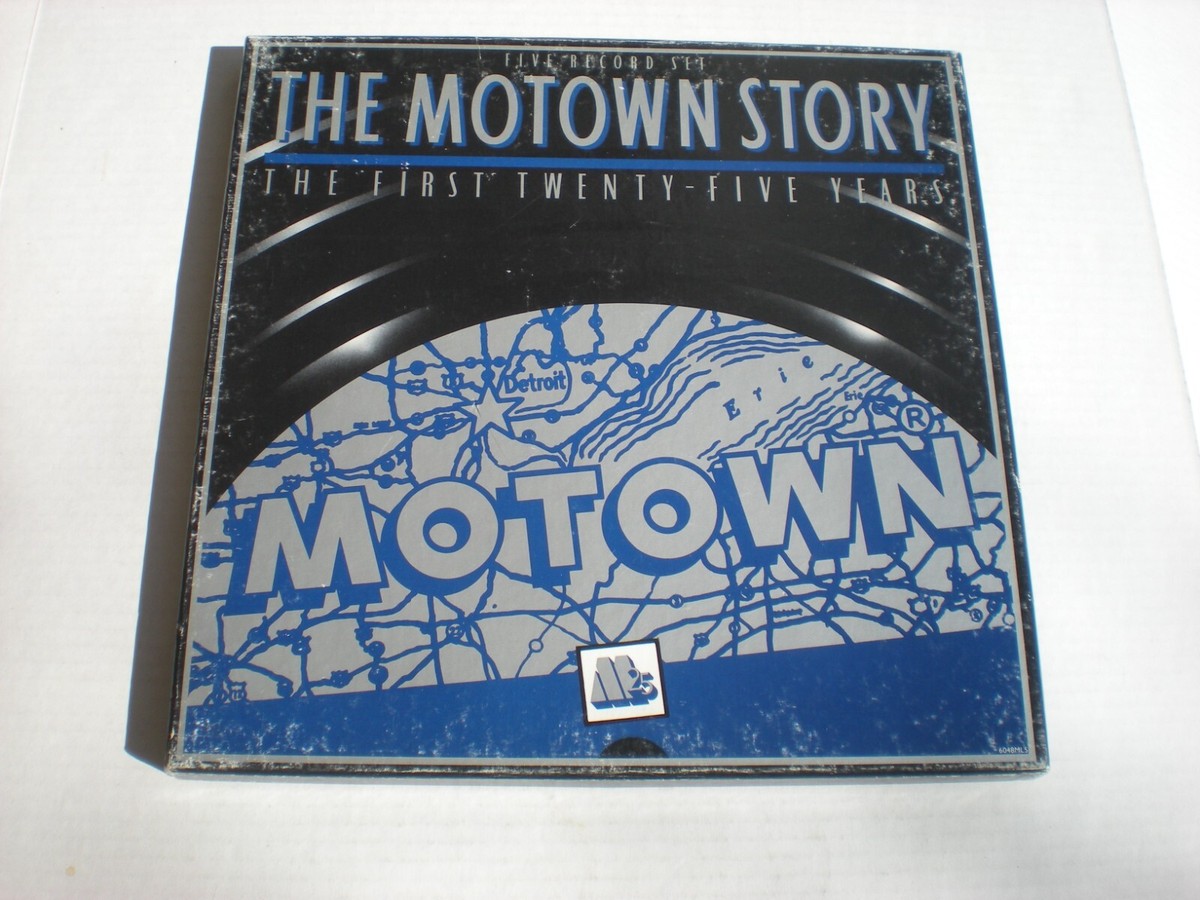 The Motown Story 5 lp The First Twenty-Five Years 1983 Box Set NM 