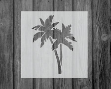 Palm Trees Stencil, Reusable Mylar Craft Stencil For Painting, 177