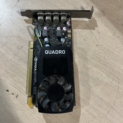 NVIDIA QUADRO P600 2GB GDDR5 4xMINI-DP GRAPHICS CARD