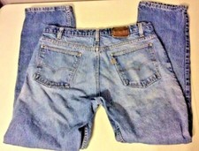 Levis Leather Tab 540 Relaxed Men's Jeans Size 36x32 Medium Wash Vtg Authentic