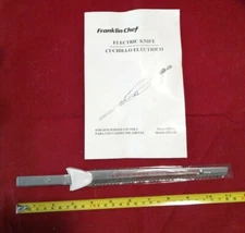 Franklin Chef Electric Knife Replacement 7 1/2" Blades Stainless Steel & Manual