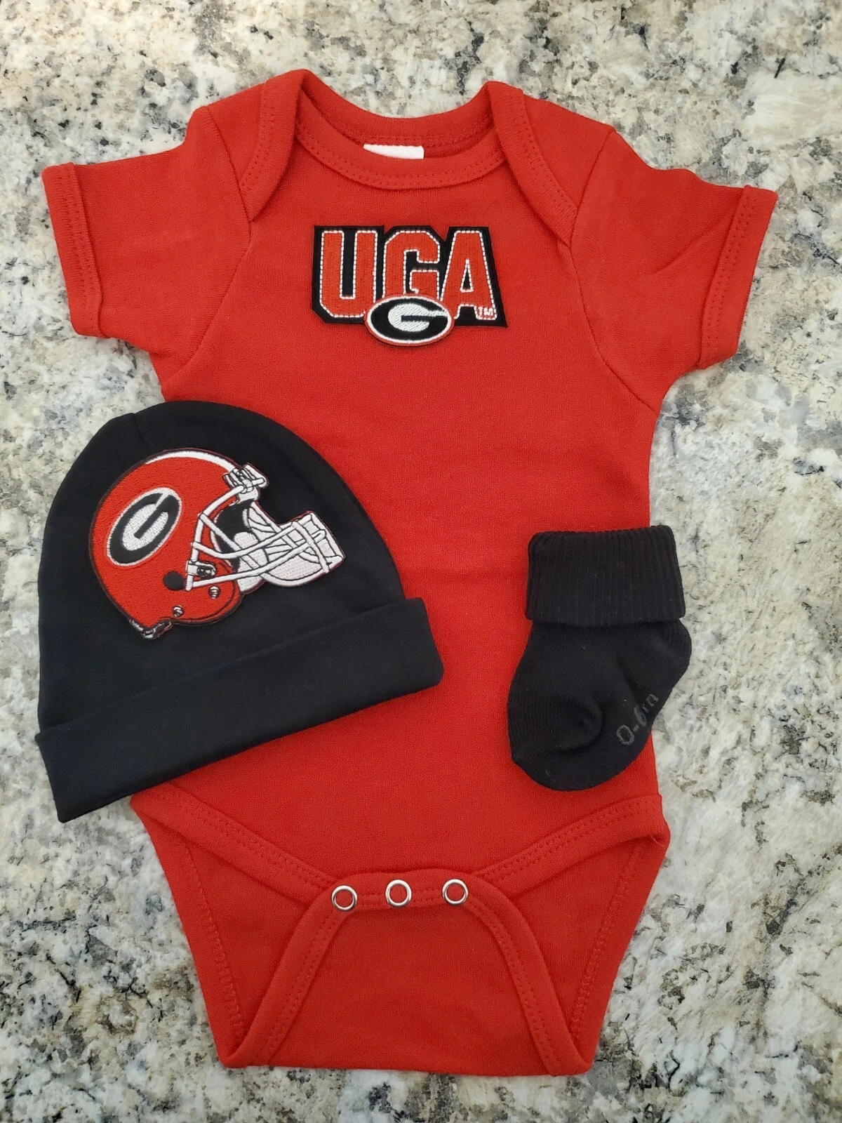 UGA baby/newborn clothes Georgia baby gift UGA baby gift Georgia bulldogs baby
