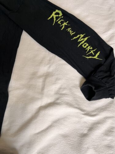 T-shirt uomo nera Rick and Morty - Foto 3 di 5