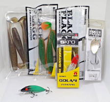 Lotto di 4 esche Lago Trota Bass + 1 Real Winner Originale Nuovo - FG431