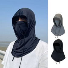 Unisex Sun UV Protection Balaclava Hood Full Head Face Mask Outdoor Camping Chic