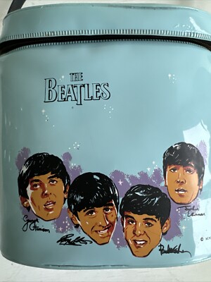 超希少 ライカ M3 元箱のみ（台座付き） 1960年代ごろ ブルーボックス RARE BEATLES 1965 BLUE VINYL LUNCHBOX USA NEMS LUNCH BAG RETRO
